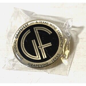 2025 Grapevine Texas Grapefest 3 Day Pass Collectible Pin New In Package